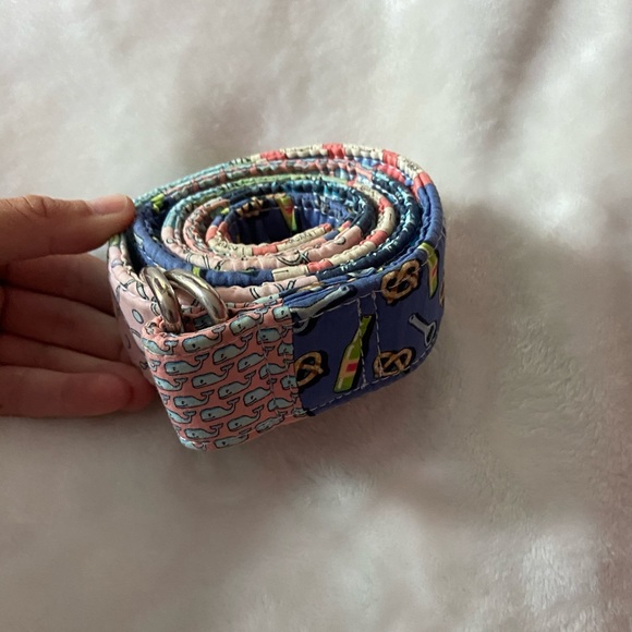 Vineyard Vines Men’s patchwork D-ring belt - Picture 6 of 7